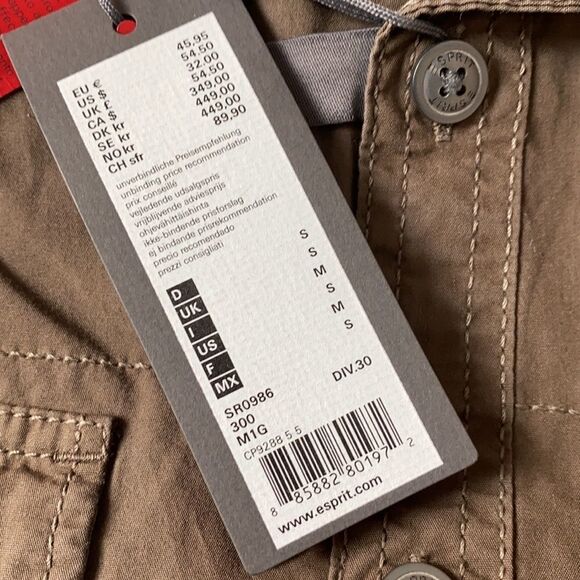 ESPRIT FIT URBAN SZ SMALL NWT - Picture 3 of 6